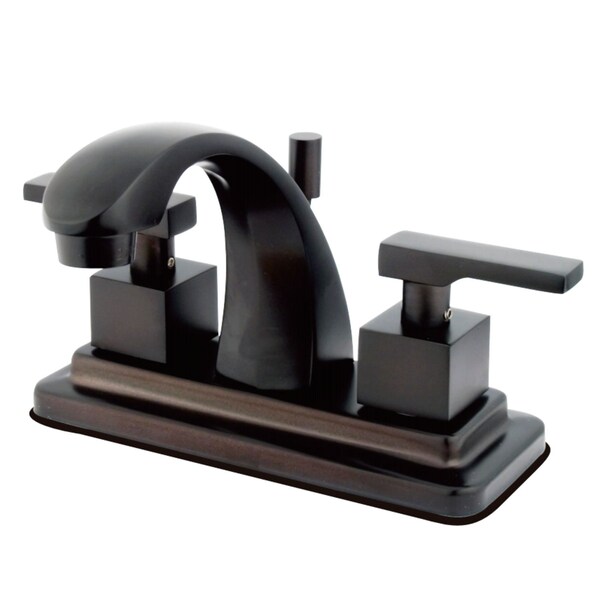 KS4645QLL 4" Centerset Bathroom Faucet, Oil Rubbed Bronze